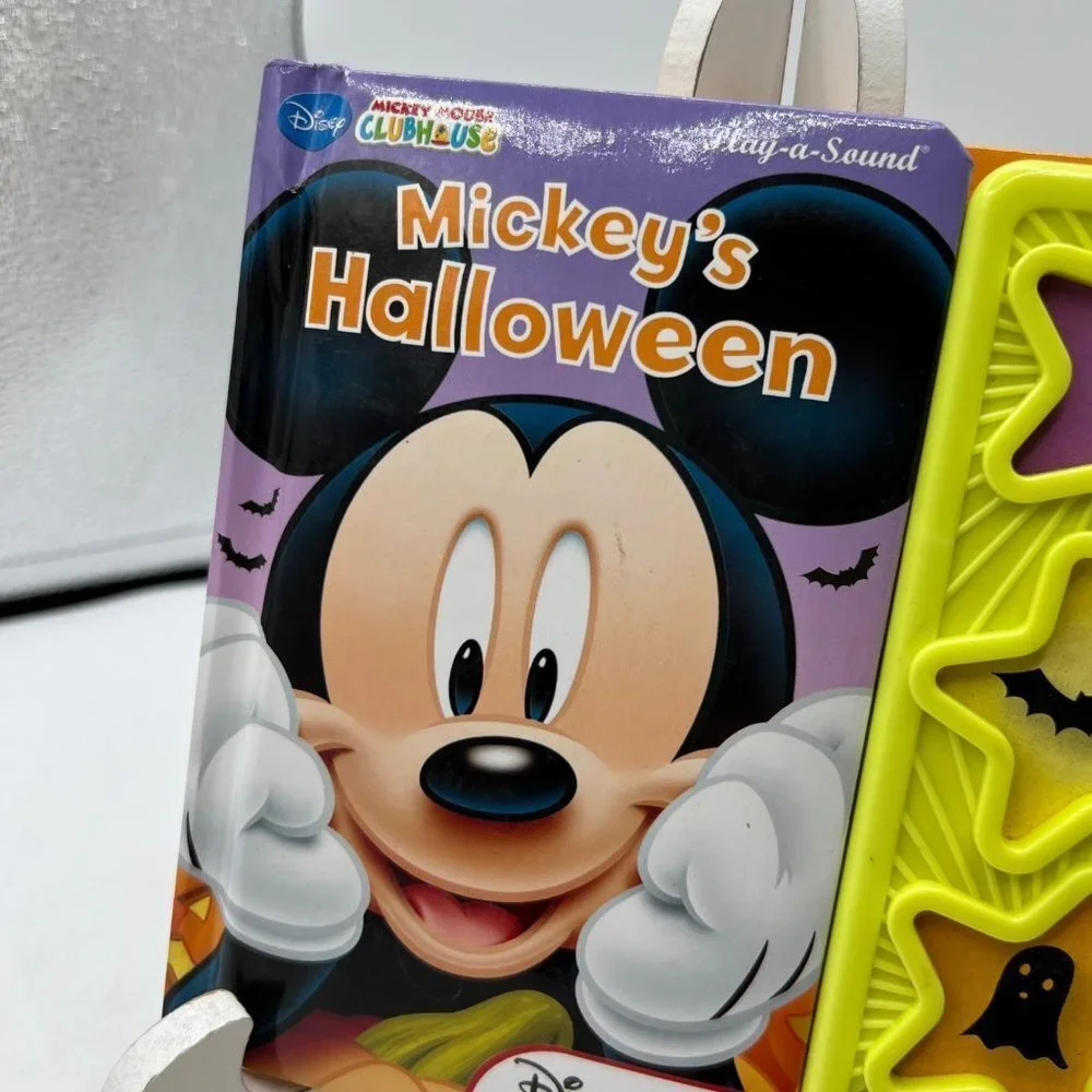 VGUC Disney Mickey Mouse Clubhouse Mickey's Halloween Play-a-Sound board book